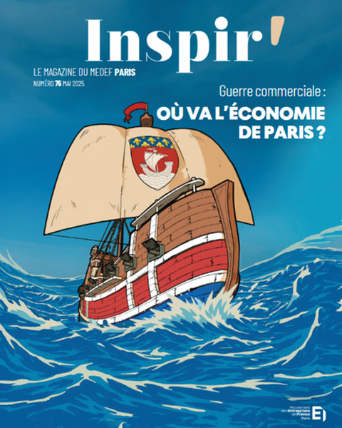 GALIS dans le Magazine INSPIR du MEDEF Paris n°76 - Accroître notre notoriété à l'International