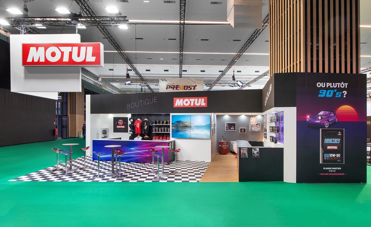 MOTUL - Salon RETROMOBILE