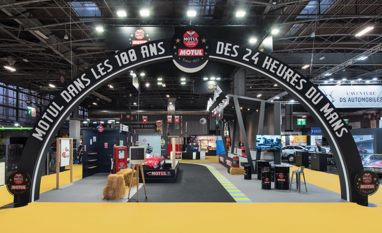 MOTUL - Salon RETROMOBILE