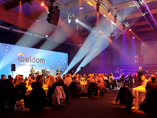 WELDOM
Soir&eacute;e corporate &amp; convention
Paris Event Center-