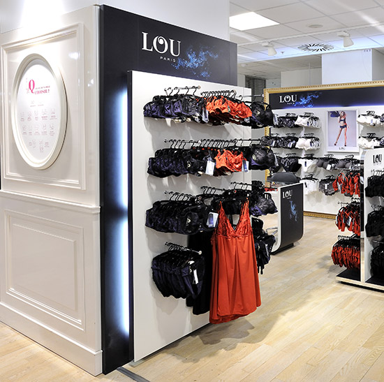 LOU
Shop in shop
Galeries Lafayette-