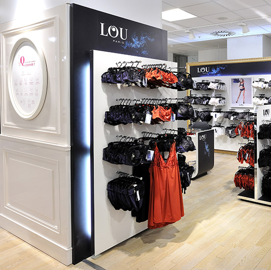 LOU
Shop in shop
Galeries Lafayette-