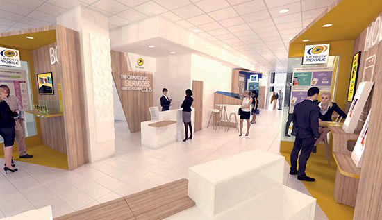 La Poste
Design Retail
Espace de vente-