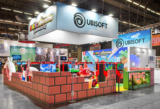 UBISOFT
Design stand
Salon Japan Expo-